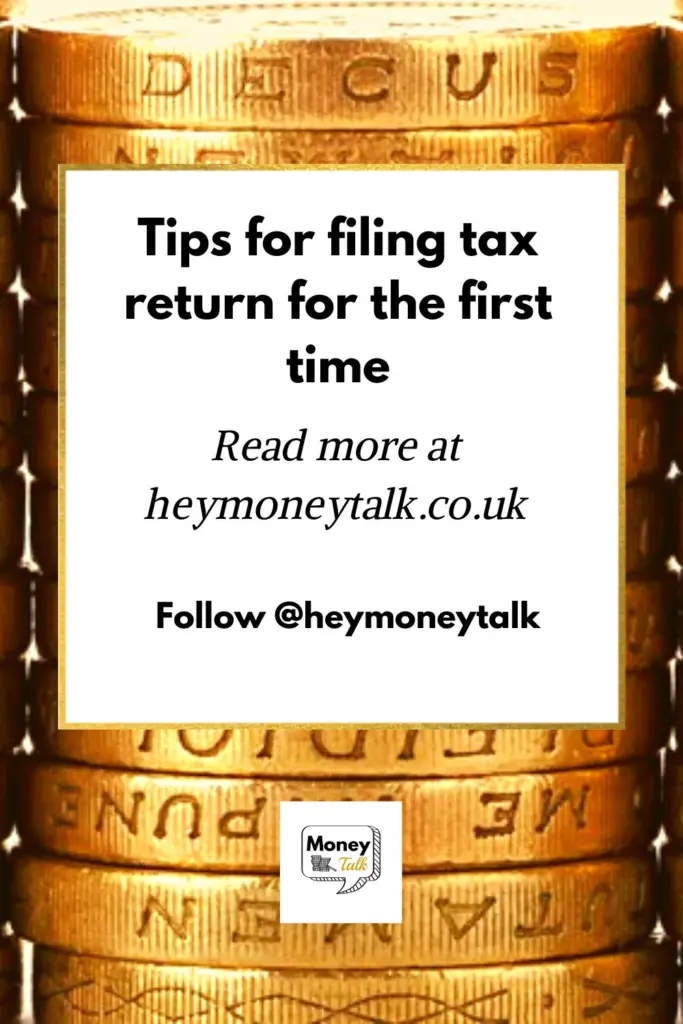 Tips for filing tax return for the first time