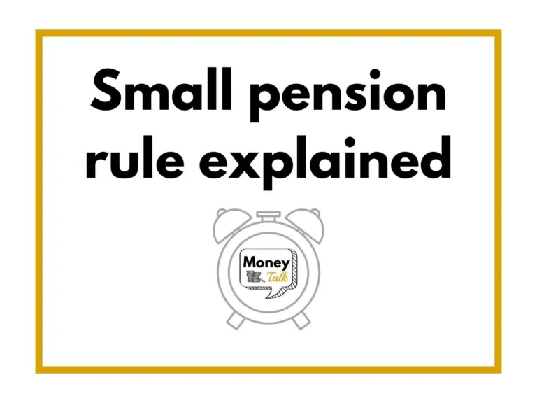 Small pension rule explained