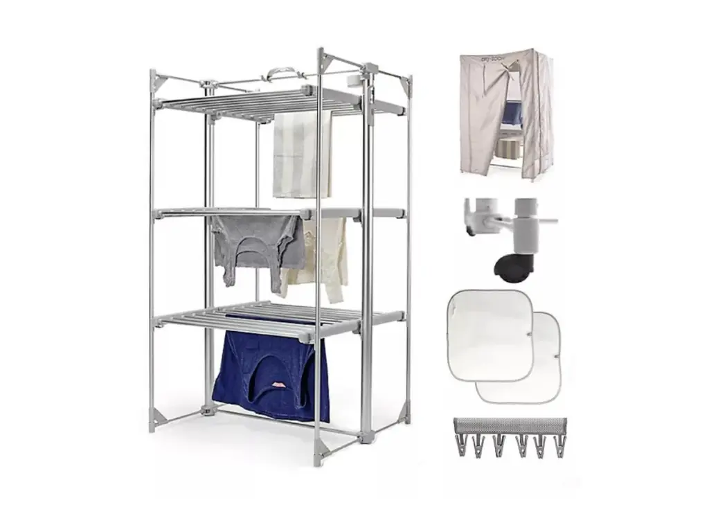 Dry:Soon Deluxe 3-Tier Heated Airer