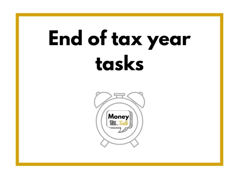 End of tax year tasks