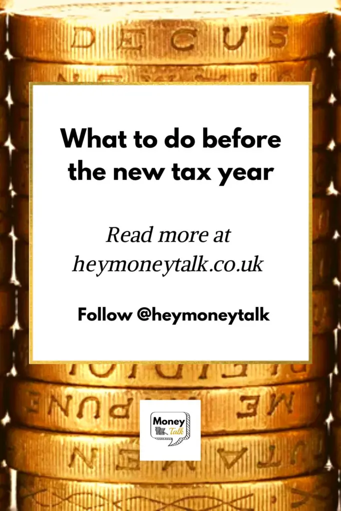 What to do before the new tax year