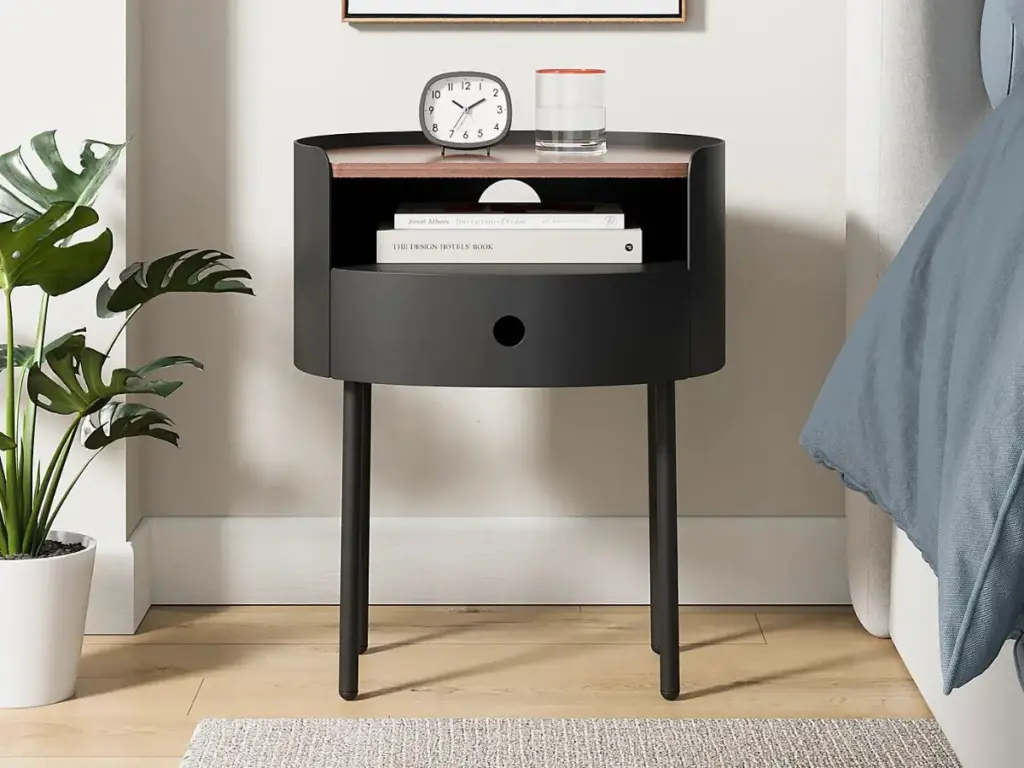 Elements Griffin compact bedside table