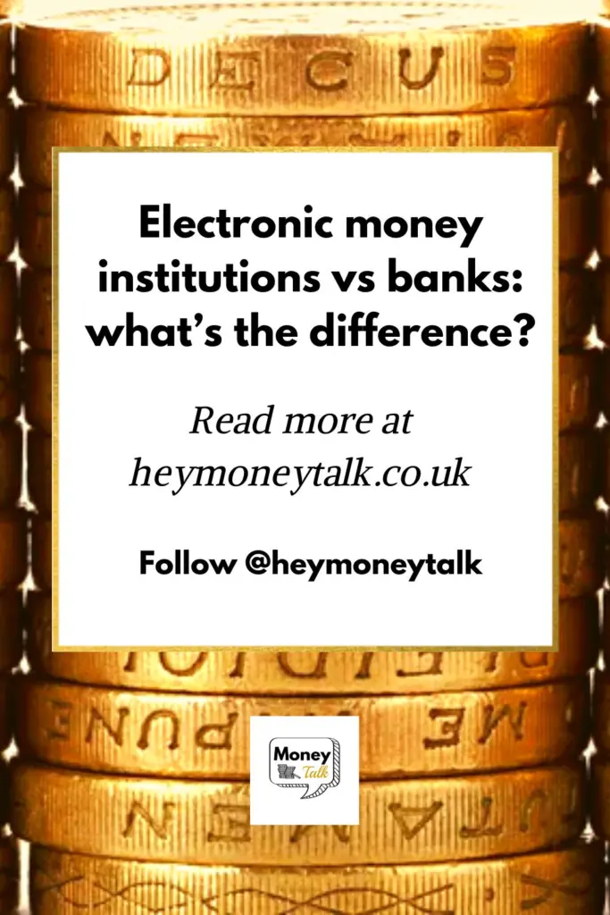 Electronic money institutions vs banks whats the difference
