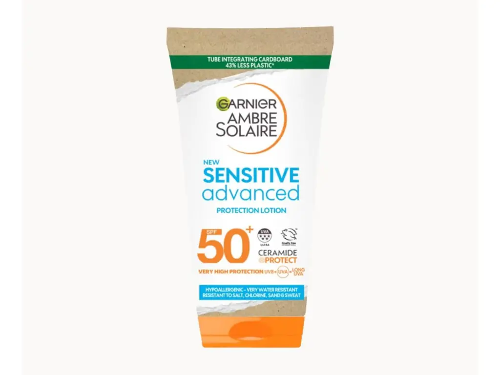 Garnier Ambre Solaire SPF 50 sensitive advanced hypoallergenic sun cream