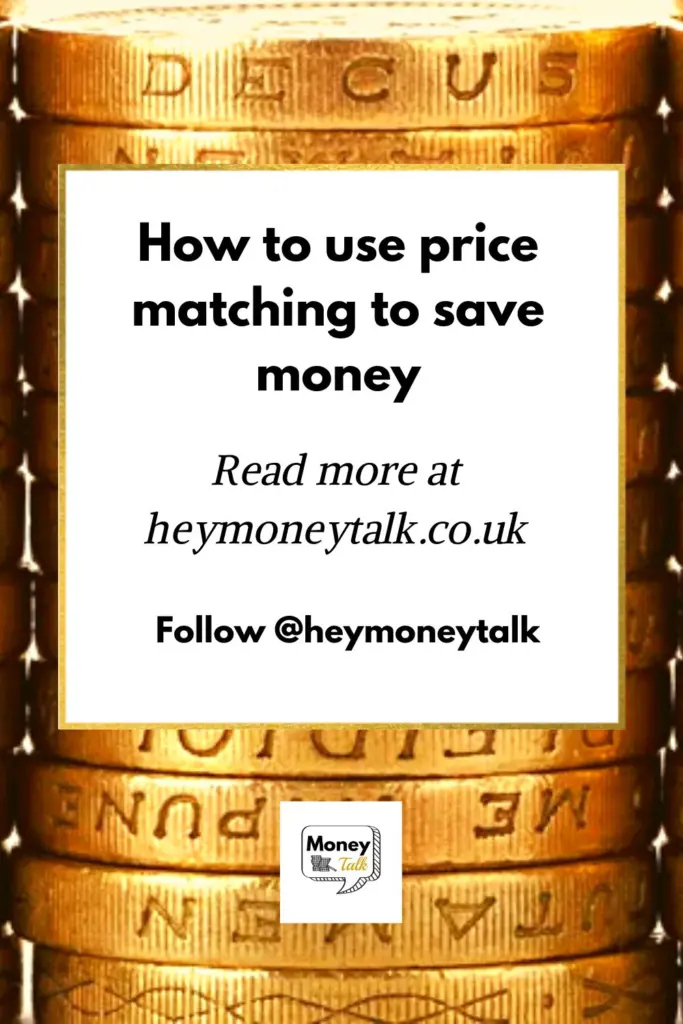 How to use price matching to save money
